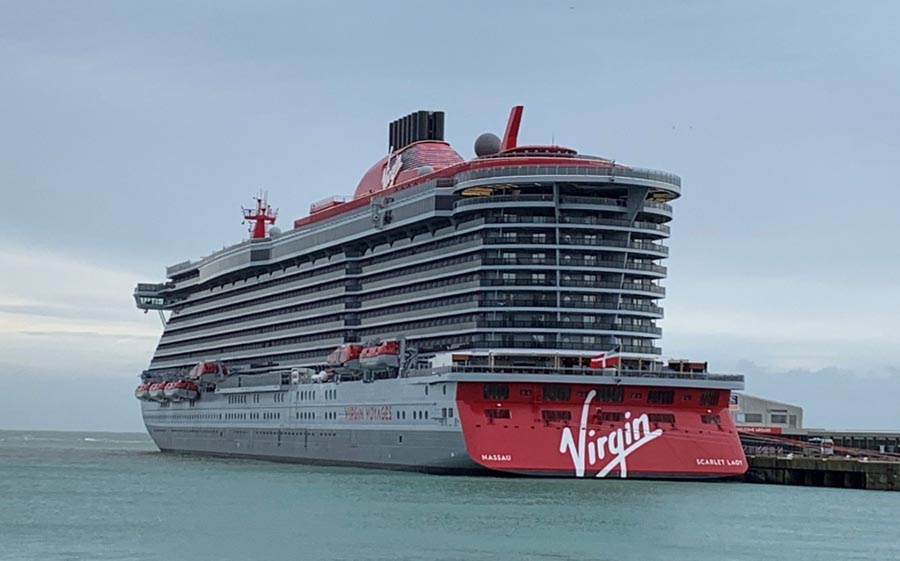 Virgin Voyage’s Scarlet Lady Cruise Ship